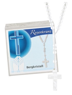 Bergkristall-Rosenkranz