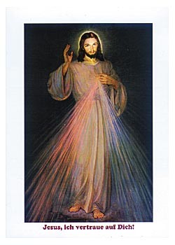 Jesus, ich vertraue auf Dich!-Karte