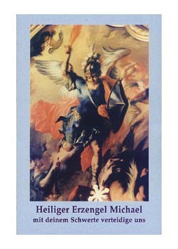 Heiliger Erzengel Michael-Gebetszettel