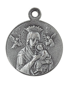 „Muttergottes von der Immerwährenden Hilfe“-Medaille