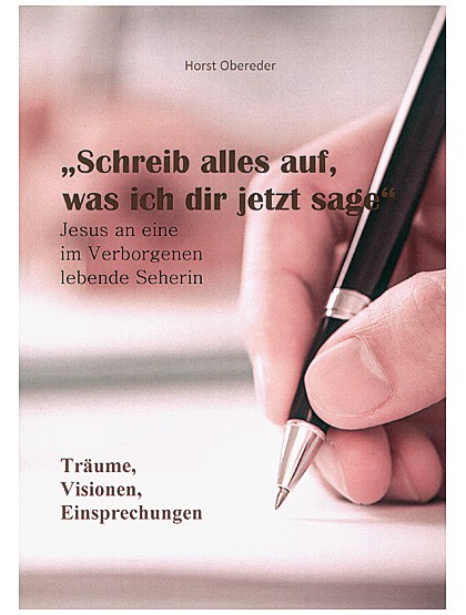 Schreib alles auf, was ich dir jetzt sage