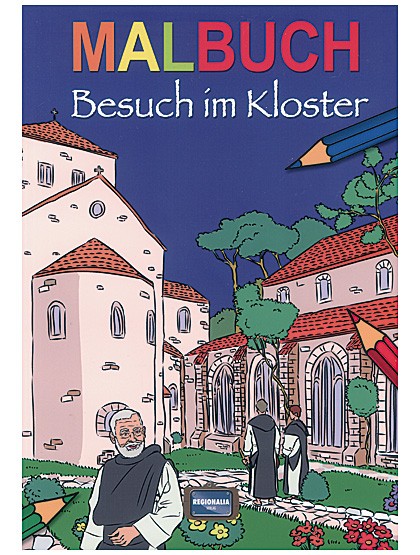 Malbuch – Besuch im Kloster