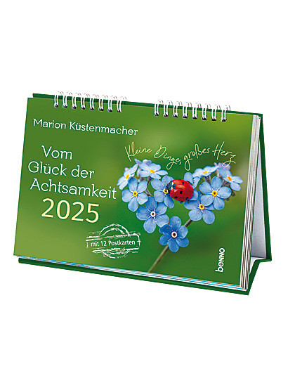 Vom Glück der Achtsamkeit 2025, 12 Postkarten