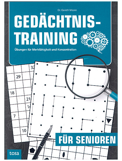 Gedächtnistraining für Senioren, Großdruck, 64 Seiten