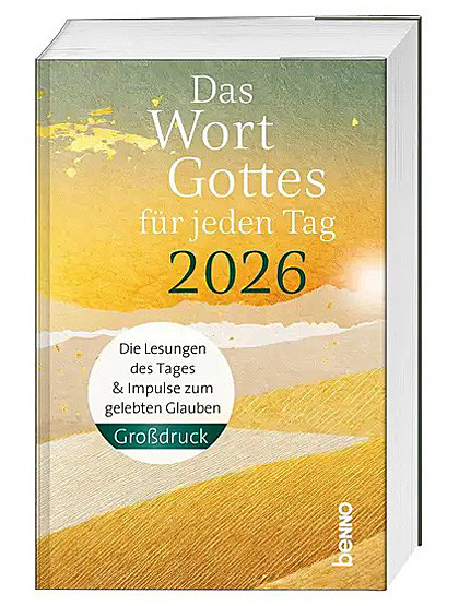 Kalenderbuch 2026 im Großdruck, 272 Seiten