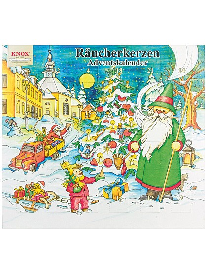 Räucherkerzen-Adventkalender