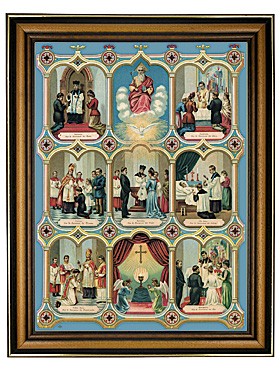 Die 7 Heiligen Sakramente-Bild
