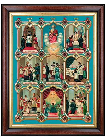Die 7 Heiligen Sakramente-Bild