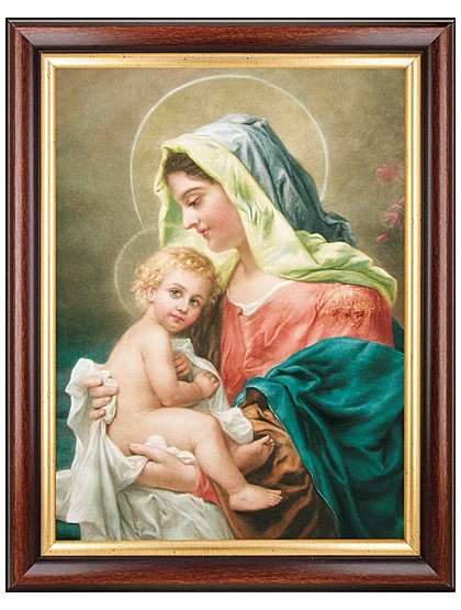 Maria mit dem Kinde Jesu - Bild