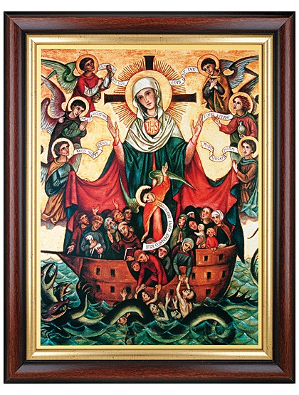 Mutter der Kirche und die 7 Erzengel-Bild