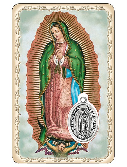 Liebe Königin von Guadalupe-Schutzkärtchen