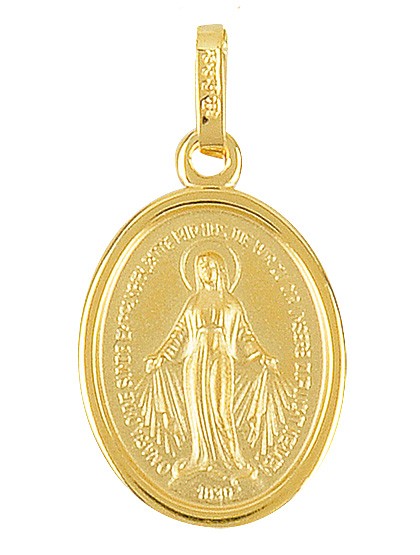 Wundertätige Medaille in Gold
