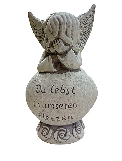 Grabengel, Vollguß, 23 cm
