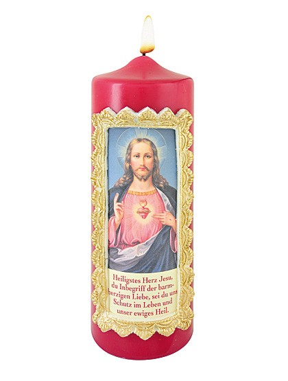 Herz Jesu-Kerze
