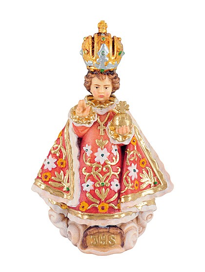 Handgeschnitzte Prager Jesukind-Statue