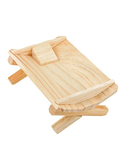 Krippe aus echten Holz
