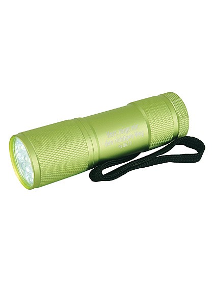 LED-Taschenlampe aus Aluminium