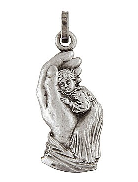 Schützende Hand - Medaille
