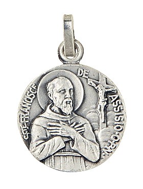 Hl. Franz von Assisi-Medaille