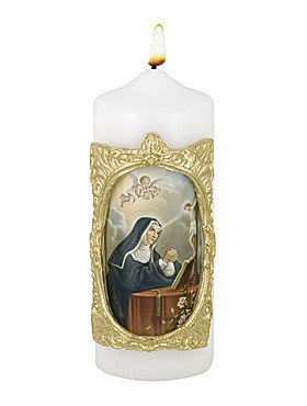 Heilige Rita-Kerze
