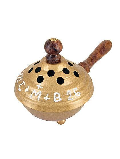 Hl. 3 König-Räucherpfanne, 23 x 10 cm