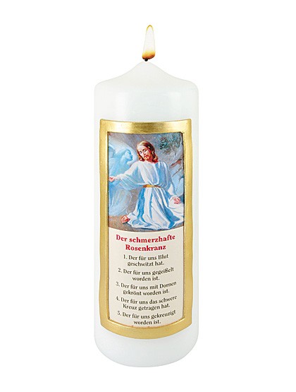Schmerzhafte-Rosenkranz-Kerze