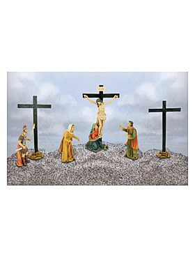 Figurengruppe Kreuzigungsszene