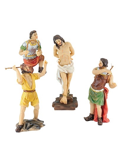 Figurengruppe – Jesus mit Peinigern