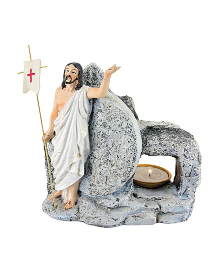Teelichthalter „Christus ist auferstanden!“