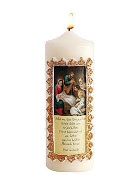 Hl. Familie/Weihnachtskerze