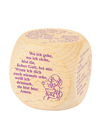 Gebetswürfel für Kinder