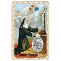Heilige Rita-Schutzkärtchen mit Medaille