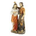 Täufer Johannes und Jesus-Statue