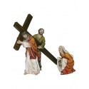Jesus der Kreuzesträger - Statue