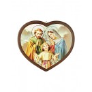 Heilige-Familie-Bild Herzform