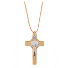 Benediktus-Kreuz aus Holz