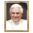 Papst Benedikt XVI. – Bild mit Trauerflor