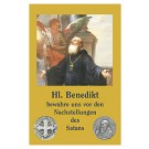 Heiliger Benedikt-Gebetszettel