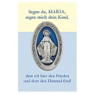 Segne du, Maria-Gebetszettel