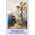 Gebetszettel - Gekreuzigter Jesus