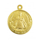 Prager Jesulein-Medaille aus Tombak