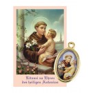 Hl. Antonius-Medaille mit Gebetszettel