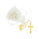 Erstkommunion-Rosenkranz, 5 x 10 Perlen