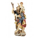 Heiliger Christophorus-Statue, 21 cm