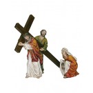 Jesus der Kreuzesträger - Statue