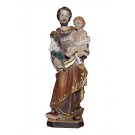 Hl. Josef-Statue, aus Kunstharz, von Hand bemalt