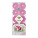 Teelichter Rose und weißer Jasmin